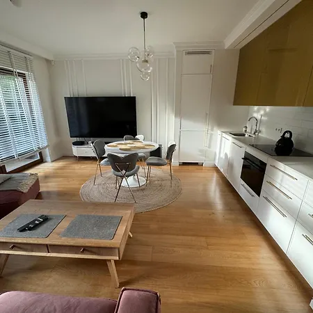 Apartmán Zielone Srodmiescie Na Osiedlu River View Gdaňsk