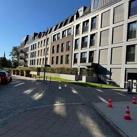 Zielone Srodmiescie Na Osiedlu River View Danzica