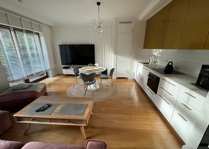 Apartament Zielone śródmieście Na Osiedlu River View Gdańsk