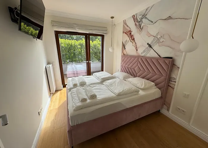 Zielone śródmieście Na Osiedlu River View Apartament *