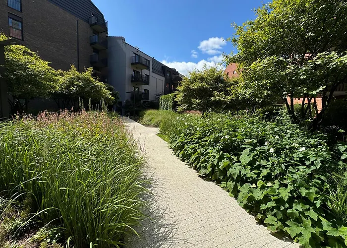 Zielone śródmieście Na Osiedlu River View Apartamento Gdańsk